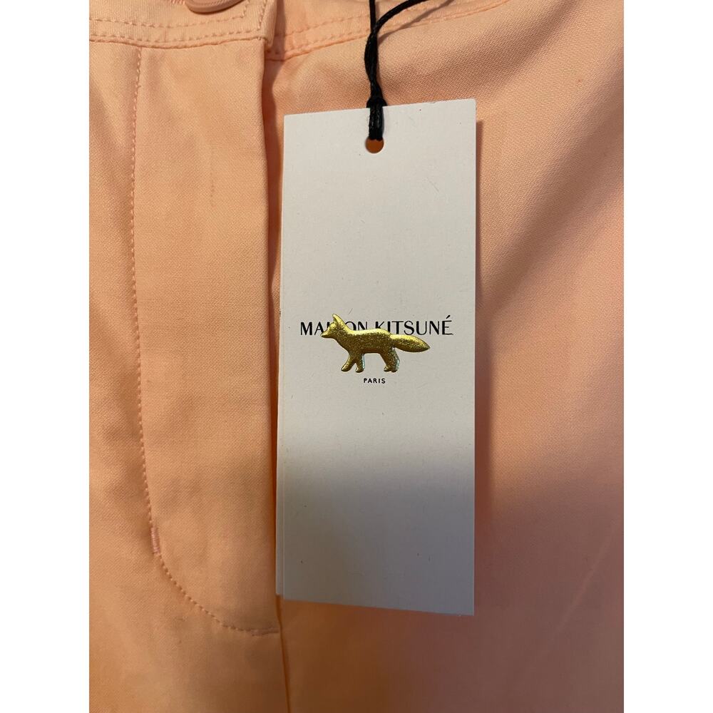 Maison Kitsune Peach Pants New with Tags - Picture 2 of 8